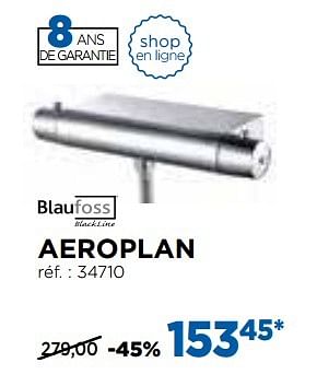 Promotions Aeroplan robinets thermostatiques - Blaufoss - Valide de 01/11/2016 à 03/12/2016 chez X2O