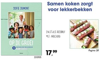 Promotions Samen koken zorgt voor lekkerbekken - Produit maison - Supra Bazar - Valide de 08/11/2016 à 06/12/2016 chez Supra Bazar