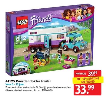 Promoties Paardendokter trailer - Lego - Geldig van 05/11/2016 tot 20/11/2016 bij Bart Smit