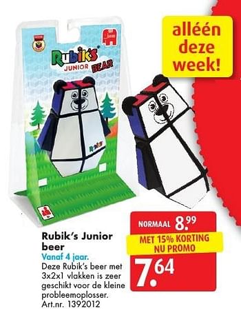 Promoties Rubik`s junior beer - Jumbo - Geldig van 05/11/2016 tot 20/11/2016 bij Bart Smit