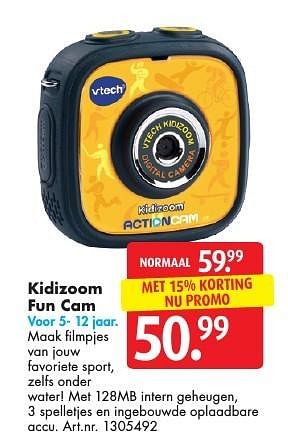 Promoties Kidizoom action cam - Vtech - Geldig van 05/11/2016 tot 20/11/2016 bij Bart Smit