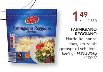 Promoties Parmigiano reggiano - Lovilio - Geldig van 07/11/2016 tot 31/12/2016 bij Lidl
