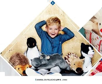 Promoties Animal en peluche - Playtive Junior - Geldig van 07/11/2016 tot 31/12/2016 bij Lidl