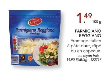 Promoties Parmigiano reggiano - Lovilio - Geldig van 07/11/2016 tot 31/12/2016 bij Lidl