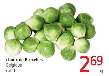 Promotions Choux de bruxelles - Produit maison - Eurospar - Valide de 17/11/2016 à 30/11/2016 chez Eurospar (Colruytgroup)