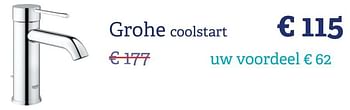 Promoties Grohe - Grohe - Geldig van 07/11/2016 tot 31/12/2016 bij Sanimarkt