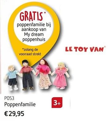 Promoties Poppenfamilie - Huismerk - De Speelvogel - Geldig van 01/10/2016 tot 31/12/2016 bij De Speelvogel
