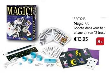 Promoties Magic kit - 4M - Geldig van 01/10/2016 tot 31/12/2016 bij De Speelvogel