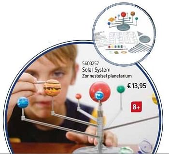 Promoties Solar system - 4M - Geldig van 01/10/2016 tot 31/12/2016 bij De Speelvogel