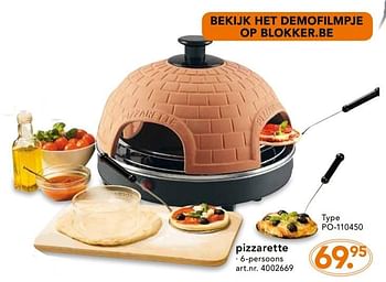 Promoties Pizzarette po-110450 - Emerio - Geldig van 14/11/2016 tot 05/12/2016 bij Blokker