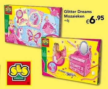 Promoties Glitter dreams mozaieken - SES - Geldig van 18/11/2016 tot 31/12/2016 bij Euro Shop