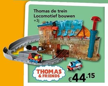 Promoties Thomas de trein locomotief bouwen - Thomas & Friends - Geldig van 18/11/2016 tot 31/12/2016 bij Euro Shop