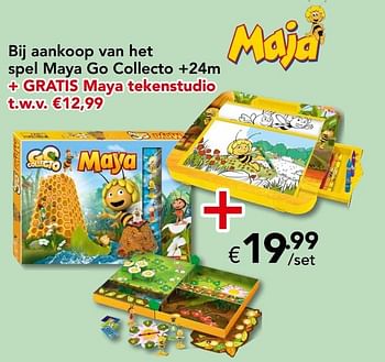 Promoties Spel maya go collecto - Maya - Geldig van 18/11/2016 tot 31/12/2016 bij Euro Shop