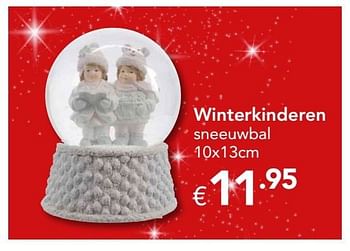 Promotions Winterkinderen - Produit Maison - Euroshop - Valide de 18/11/2016 à 31/12/2016 chez Euro Shop