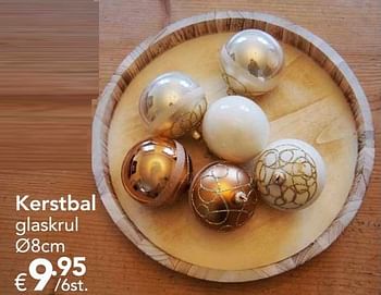 Promotions Kerstbal - Produit Maison - Euroshop - Valide de 18/11/2016 à 31/12/2016 chez Euro Shop