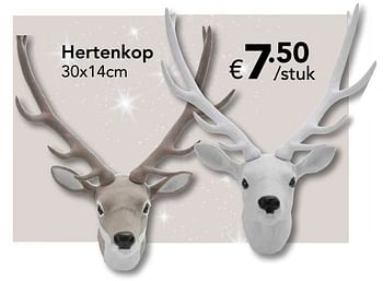 Promoties Hertenkop - Huismerk - Euroshop - Geldig van 18/11/2016 tot 31/12/2016 bij Euro Shop
