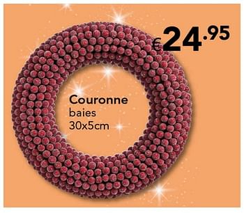 Promotions Ouronne baies - Produit Maison - Euroshop - Valide de 18/11/2016 à 31/12/2016 chez Euro Shop