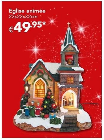 Promoties Eglise animée - Huismerk - Euroshop - Geldig van 18/11/2016 tot 31/12/2016 bij Euro Shop
