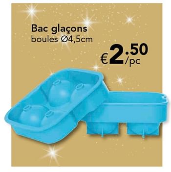 Promoties Bac glaçons - Huismerk - Euroshop - Geldig van 18/11/2016 tot 31/12/2016 bij Euro Shop
