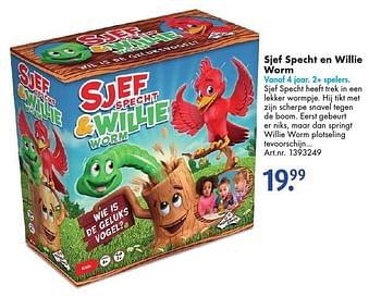 Promotions Sjef specht en willie worm - Identity Games - Valide de 19/11/2016 à 04/12/2016 chez Bart Smit