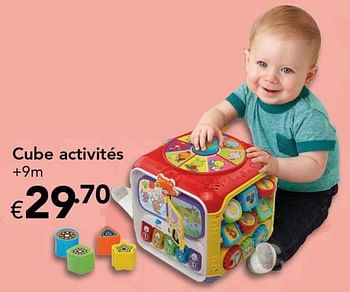 Promoties Cube activités - Vtech - Geldig van 18/11/2016 tot 31/12/2016 bij Euro Shop