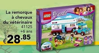 Promoties La remorque à chevaux du vétérinaire - Lego - Geldig van 18/11/2016 tot 31/12/2016 bij Euro Shop