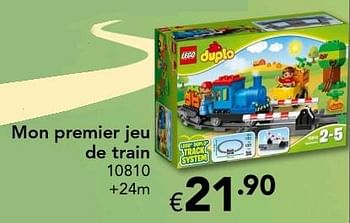Promoties Mon premier jeu de train - Lego - Geldig van 18/11/2016 tot 31/12/2016 bij Euro Shop