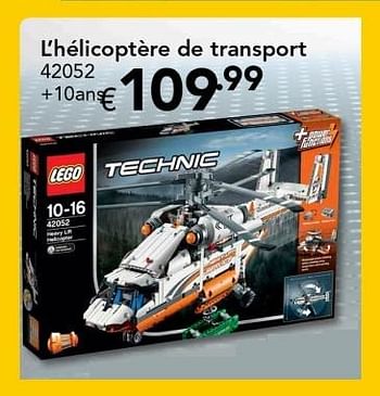 Promotions L`hélicoptère de transport - Lego - Valide de 18/11/2016 à 31/12/2016 chez Euro Shop