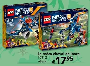 Promotions Le méca-cheval de lance - Lego - Valide de 18/11/2016 à 31/12/2016 chez Euro Shop