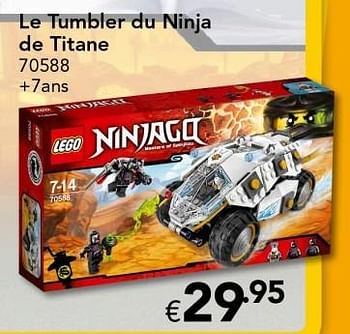Promoties Le tumbler du ninja de titane - Lego - Geldig van 18/11/2016 tot 31/12/2016 bij Euro Shop