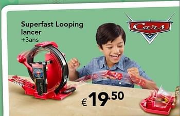 Promoties Superfast looping lancer - Cars - Geldig van 18/11/2016 tot 31/12/2016 bij Euro Shop