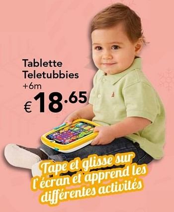 Promotions Tablette teletubbies - Vtech - Valide de 18/11/2016 à 31/12/2016 chez Euro Shop
