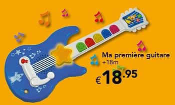 Promoties Ma première guitare - Bumba - Geldig van 18/11/2016 tot 31/12/2016 bij Euro Shop