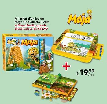 Promoties À l`achat d`un jeu de maya go collecto - Maya - Geldig van 18/11/2016 tot 31/12/2016 bij Euro Shop