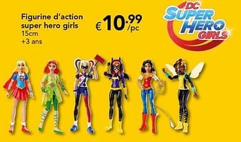 Promotions Figurine d`action super hero girls - DC Super Hero Girls - Valide de 18/11/2016 à 31/12/2016 chez Euro Shop