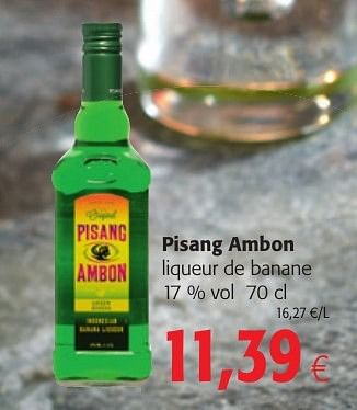  Pisang  Pisang  ambon  liqueur de banane En promotion chez 