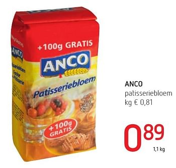 Promoties Anco patisseriebloem - Anco - Geldig van 01/12/2016 tot 14/12/2016 bij Eurospar (Colruytgroup)