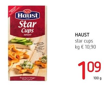 Promotions Haust star cups - Haust - Valide de 01/12/2016 à 14/12/2016 chez Eurospar (Colruytgroup)