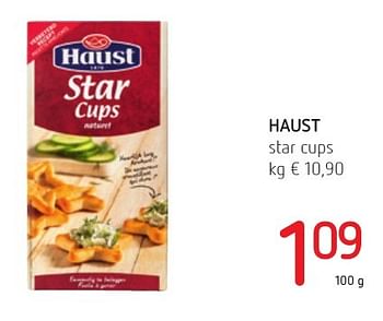 Promoties Haust star cups - Haust - Geldig van 01/12/2016 tot 14/12/2016 bij Eurospar (Colruytgroup)