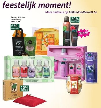 Promoties Beauty kitchen detox in a bag. - Beauty Kitchen - Geldig van 14/11/2016 tot 05/12/2016 bij Holland & Barret