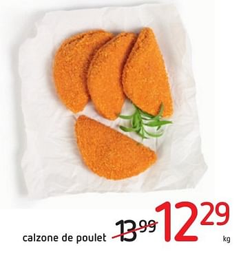 Promotions Calzone de poulet - Produit Maison - Spar Retail - Valide de 01/12/2016 à 14/12/2016 chez Spar (Colruytgroup)