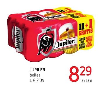 Promoties Jupiler boîtes - Jupiler - Geldig van 01/12/2016 tot 14/12/2016 bij Spar (Colruytgroup)