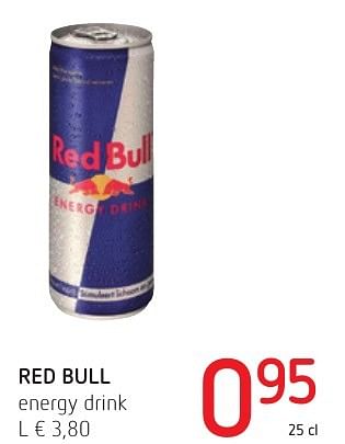 Promotions Red bull energy drink - Red Bull - Valide de 01/12/2016 à 14/12/2016 chez Spar (Colruytgroup)