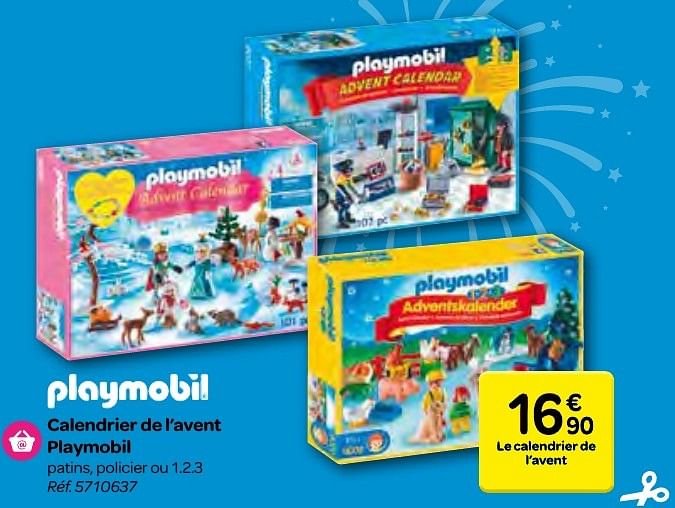 calendrier avent playmobil carrefour