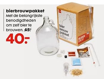 Promoties Bierbrouwpakket - Huismerk - Hema - Geldig van 23/11/2016 tot 06/12/2016 bij Hema