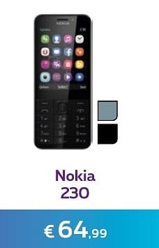 Promoties Nokia 230 - Nokia - Geldig van 14/11/2016 tot 31/01/2017 bij Proximus