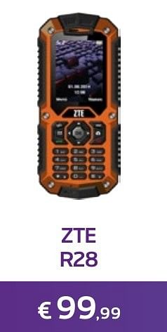 Promotions Zte r28 - ZTE - Valide de 14/11/2016 à 31/01/2017 chez Proximus