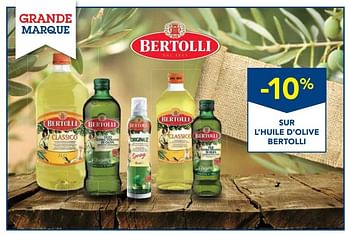 Promotions -10% sur l`huile d`olive bertolli - Bertolli - Valide de 30/11/2016 à 13/12/2016 chez Makro