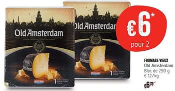 Promoties Fromage vieux old amsterdam - Old Amsterdam - Geldig van 23/11/2016 tot 30/11/2016 bij Delhaize