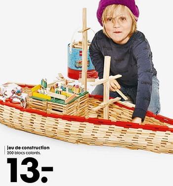 Promoties Jeu de construction - Huismerk - Hema - Geldig van 23/11/2016 tot 06/12/2016 bij Hema